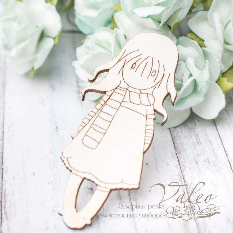 Чіпборд Дівчинка 29 * 68мм 2841 Valeo