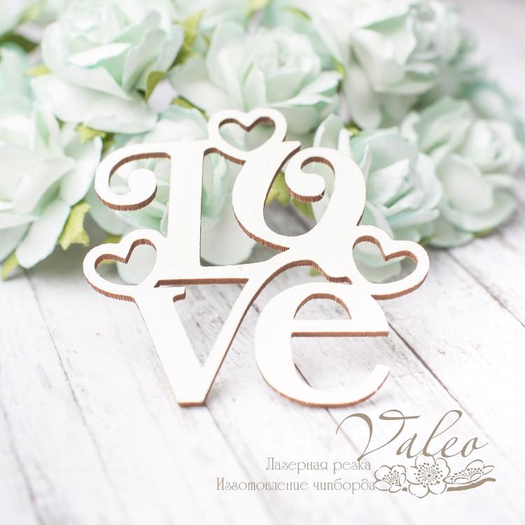 Чіпборд Love 51 * 53мм 2836 Valeo