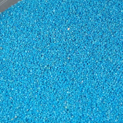 Декоративный цветной песок, цвет голубой, 50 грамм