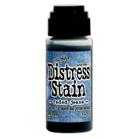 Краска Distress Stain - Faded Jeans от Tim Holtz