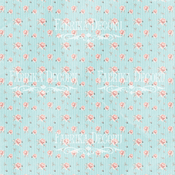 Аркуш двостороннього паперу Shabby baby girl redesign # 34-04, Фабрика Декору