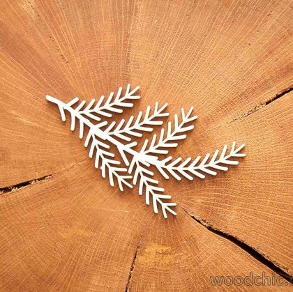 Чіпборд Гілка ялинки, Woodchic