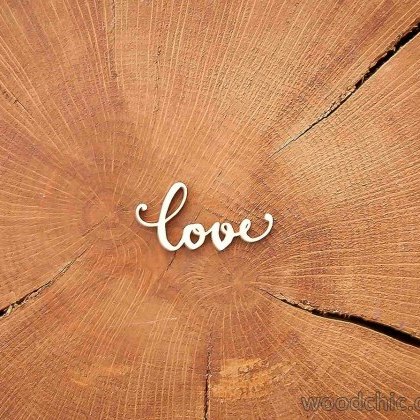 Чіпборд Love, Woodchic