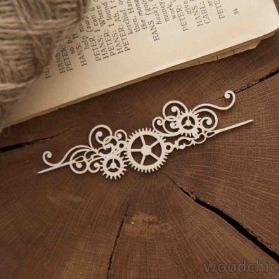 Чіпборд Стимпанк декор 1, Woodchic