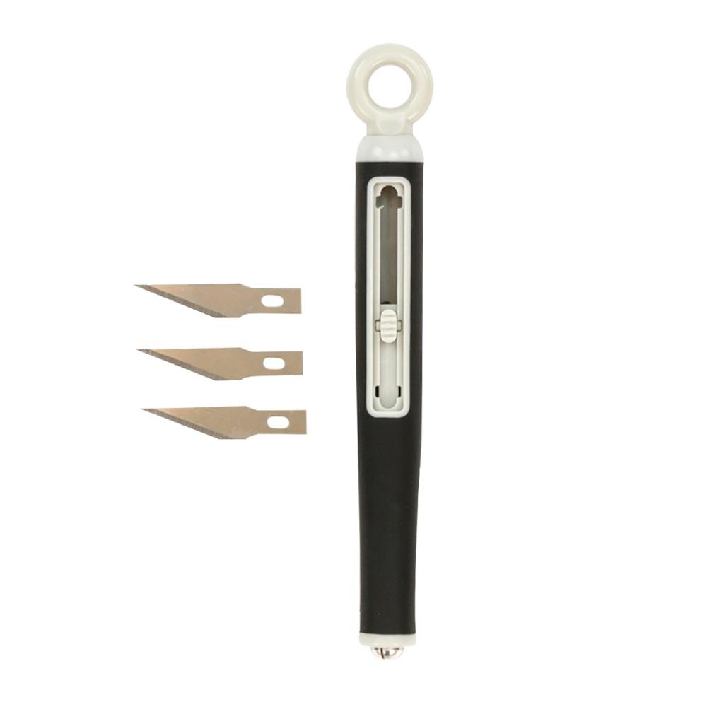 Макетний ніж Retractable Craft Knife + 2 змінних леза, Tim Holtz