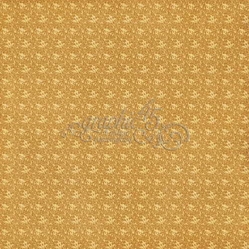 Лист двусторонней скрапбумаги Fantasy Floral от Graphic 45