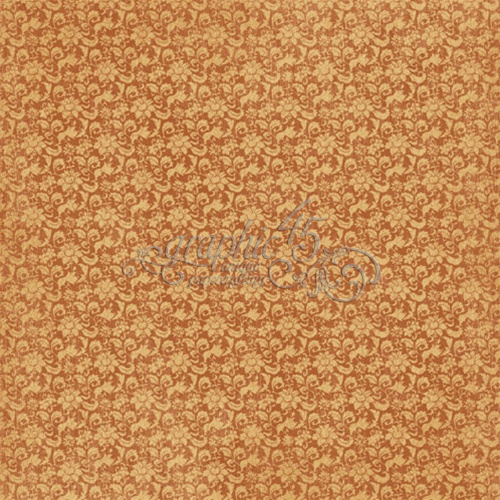 Аркуш двостороннього паперу Nouveau Artistry від Graphic 45