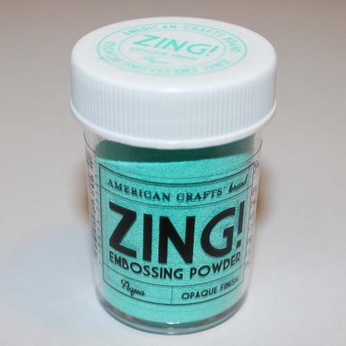 Пудра для ембоссінга Aqua Zing! embossing powder від American Crafts