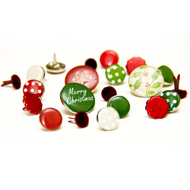 Набір брадс Back to Basics Christmas Vintage від Dovecraft
