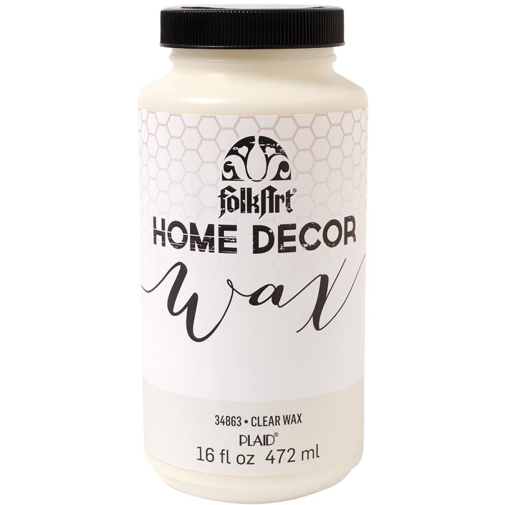 Воск для декора (состаривания) FolkArt Home Decor Wax 16oz, цвет прозрачный, 472 мл