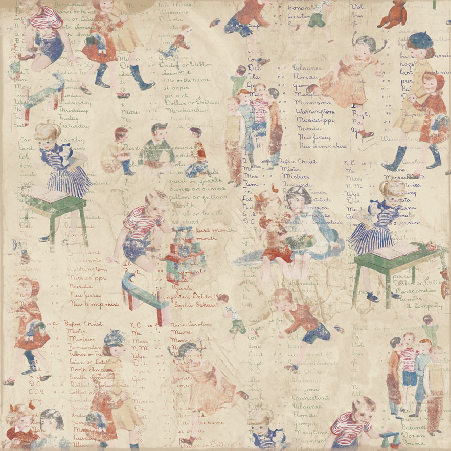 Односторонній скраппапір Alex Paper від Melissa Frances