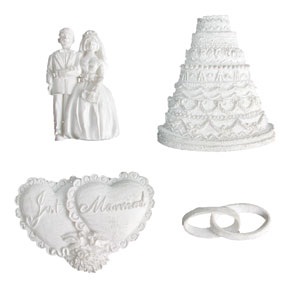 Набор из гипсовых фигурок I Thee Wed Set от Melissa Frances