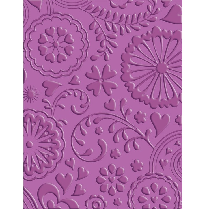 Папка для тиснення Floral Fantasy від Cuttlebug