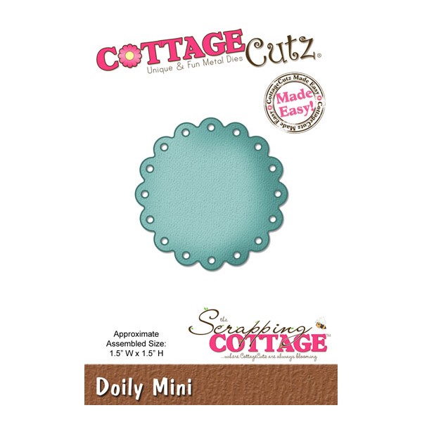 Ніж для вирізання Doily 4,5х4,5 см від CottageCutz