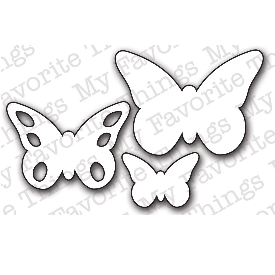 Ніж для вирізання Butterflies 5,5х5,5 см від Die-Namics Die
