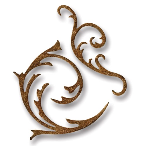 Ніж для вирізання Bigz Die- Elegant Flourishes від Tim Holtz