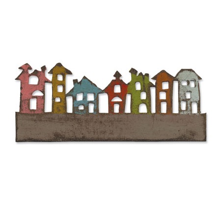 Ніж для вирізання On the Edge Die- Townscape від Tim Holtz