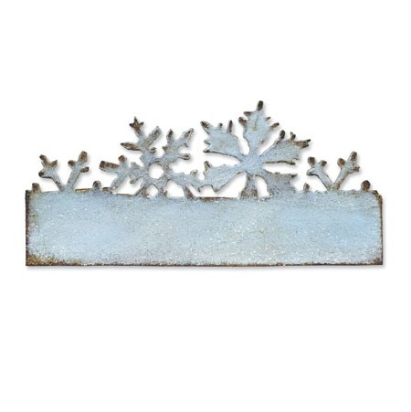 Ніж для вирізання On the Edge Die- Snow Flurries від Tim Holtz