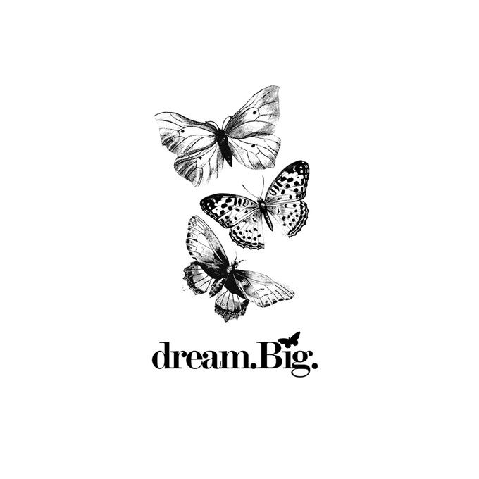 Набір гумових штампів Dream Big, Webster's Pages
