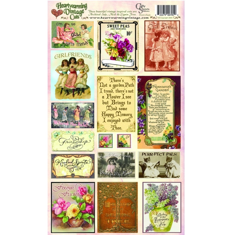 Набор изображений Friends and Flowers от Crafty Secrets