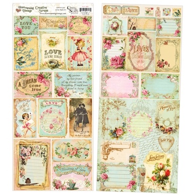 Набір двосторонніх зображень Love Mail від Crafty Secrets