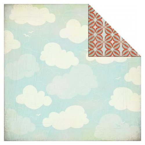 Двосторонній папір Friendly Skies 30x30 см від Basic Grey