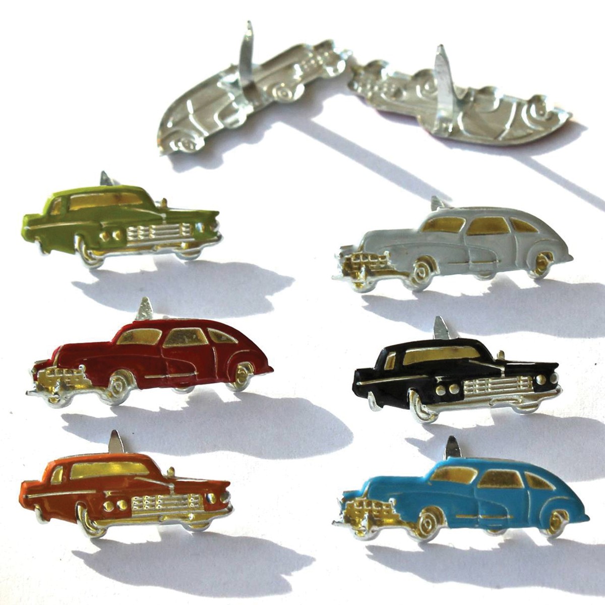 Набір брадс Car від компанії Eyelet Outlet, 12 шт