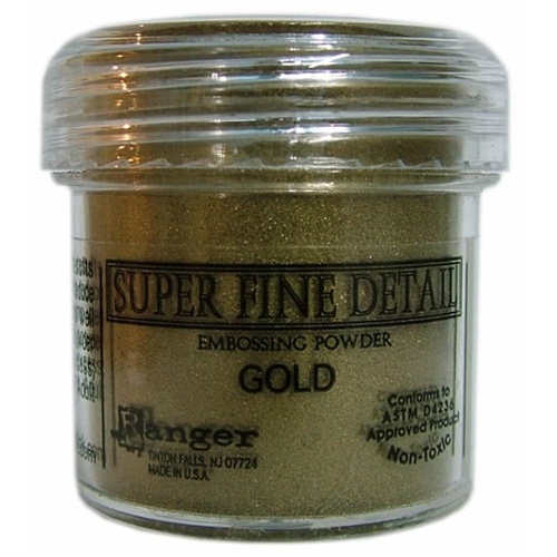 Пудра для ембоссінга золотого кольору Super Fine Embossing Powder від Ranger