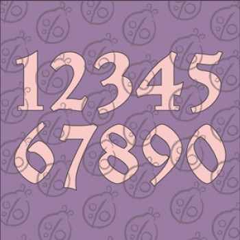 Чипборд, Набор "Цифры №3", 2 см