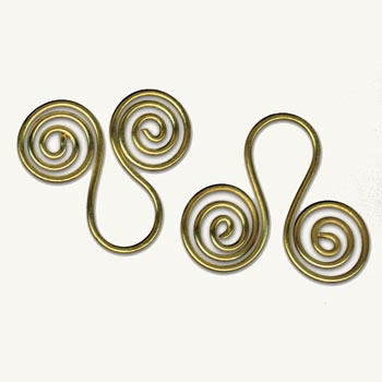 Металеві кліпси Spirals: Drop Style від 7gypsies