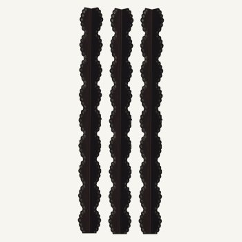 Набір бордюрів Metal Page Edge: Lace-Black від 7gypsies