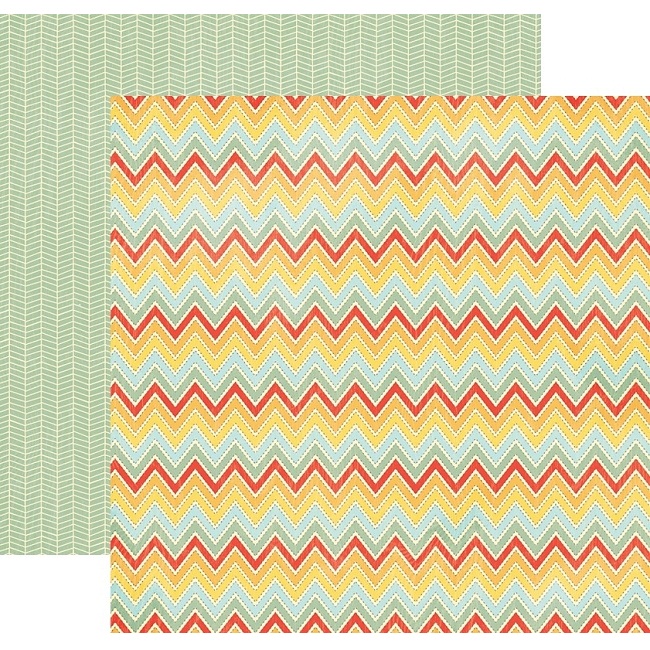 Двосторонній папір Sweet Chevron 30х30 см від My Mind's Eye