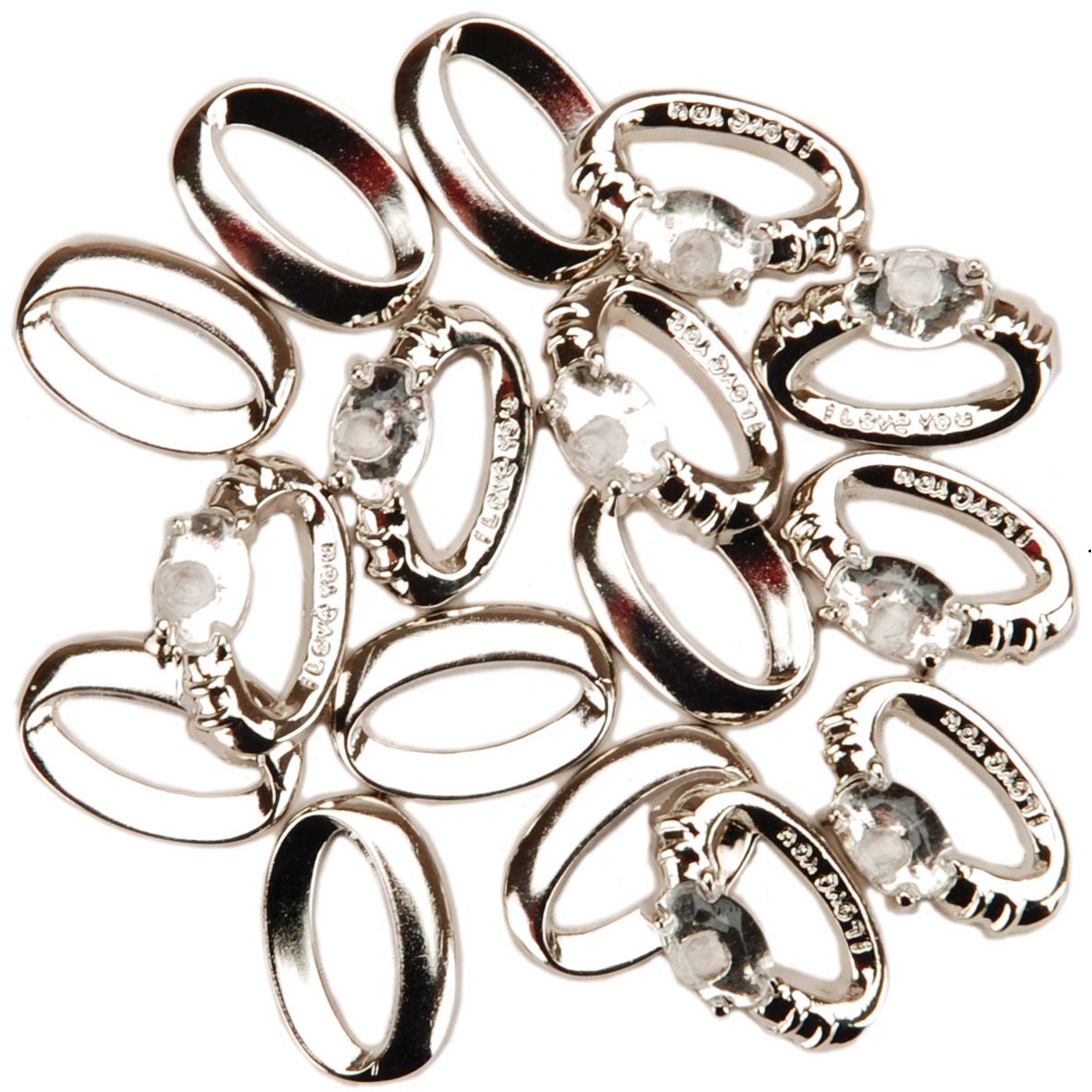 Набор пуговиц Wedding Rings от Dress It Up