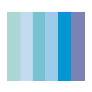 Набір чорнил для Штампінг Colorbox Cats Eye Queue -Surf's Up! від Clear Snap