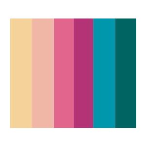Набір чорнил для Штампінг Colorbox Cats Eye Queue -Sweet Sixteen від Clear Snap