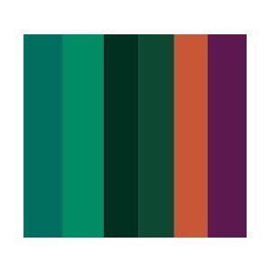 Набір чорнил для Штампінг Colorbox Cats Eye Queue -Forest Floor від Clear Snap
