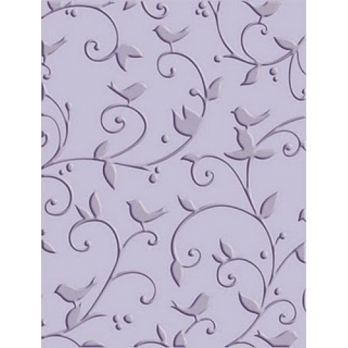 Папка для тиснения Birds and Swirls от Cuttlebug