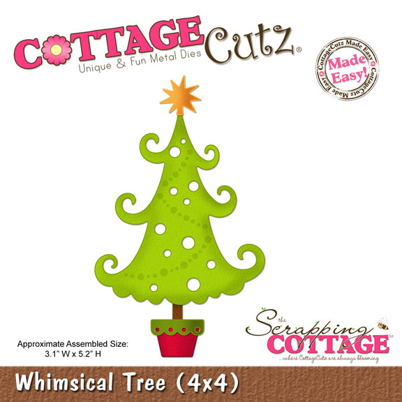 Нож для вырезания Whimsical Tree от CottageCutz