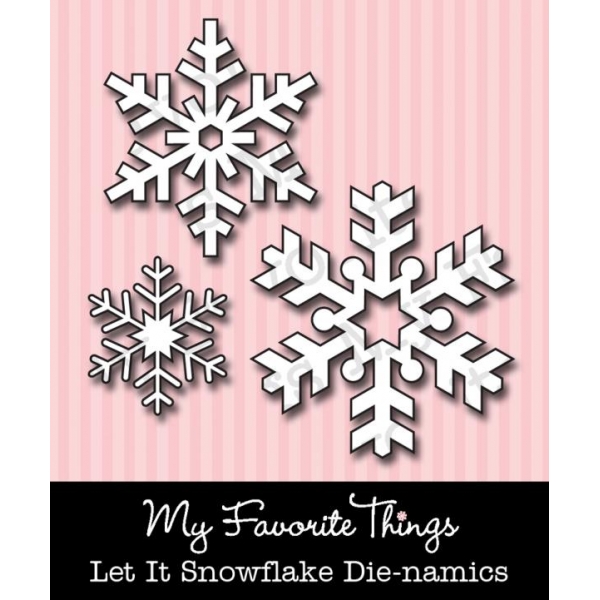 Ніж для вирізання Let it Snowflake від Die-Namics Die
