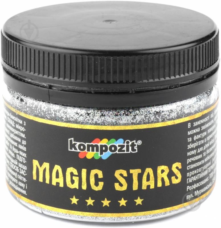 Гліттер MAGIC STARS Kompozit (діамант, 60 г), ART Kompozit 