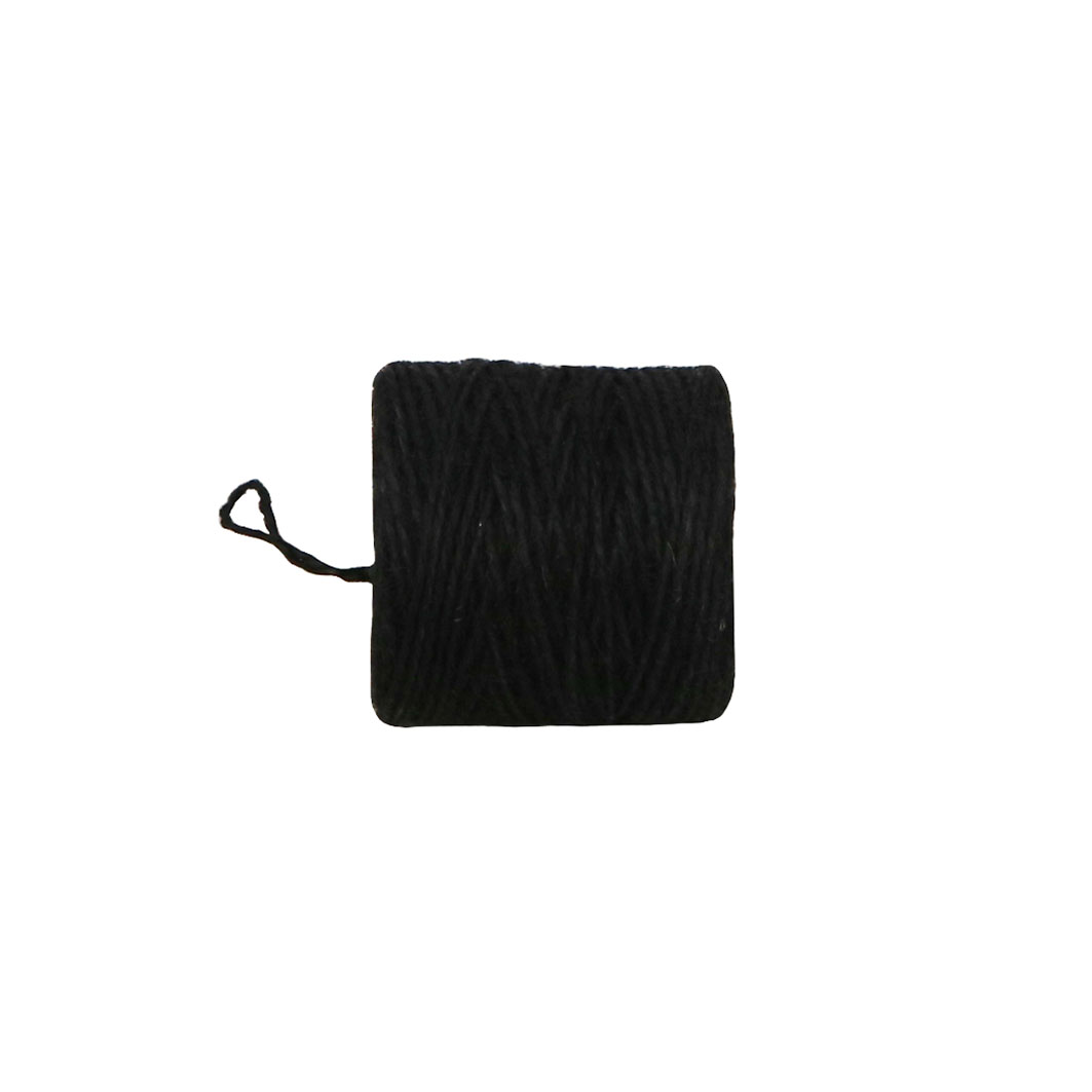 Шпагат джутовый, черный, 5 м