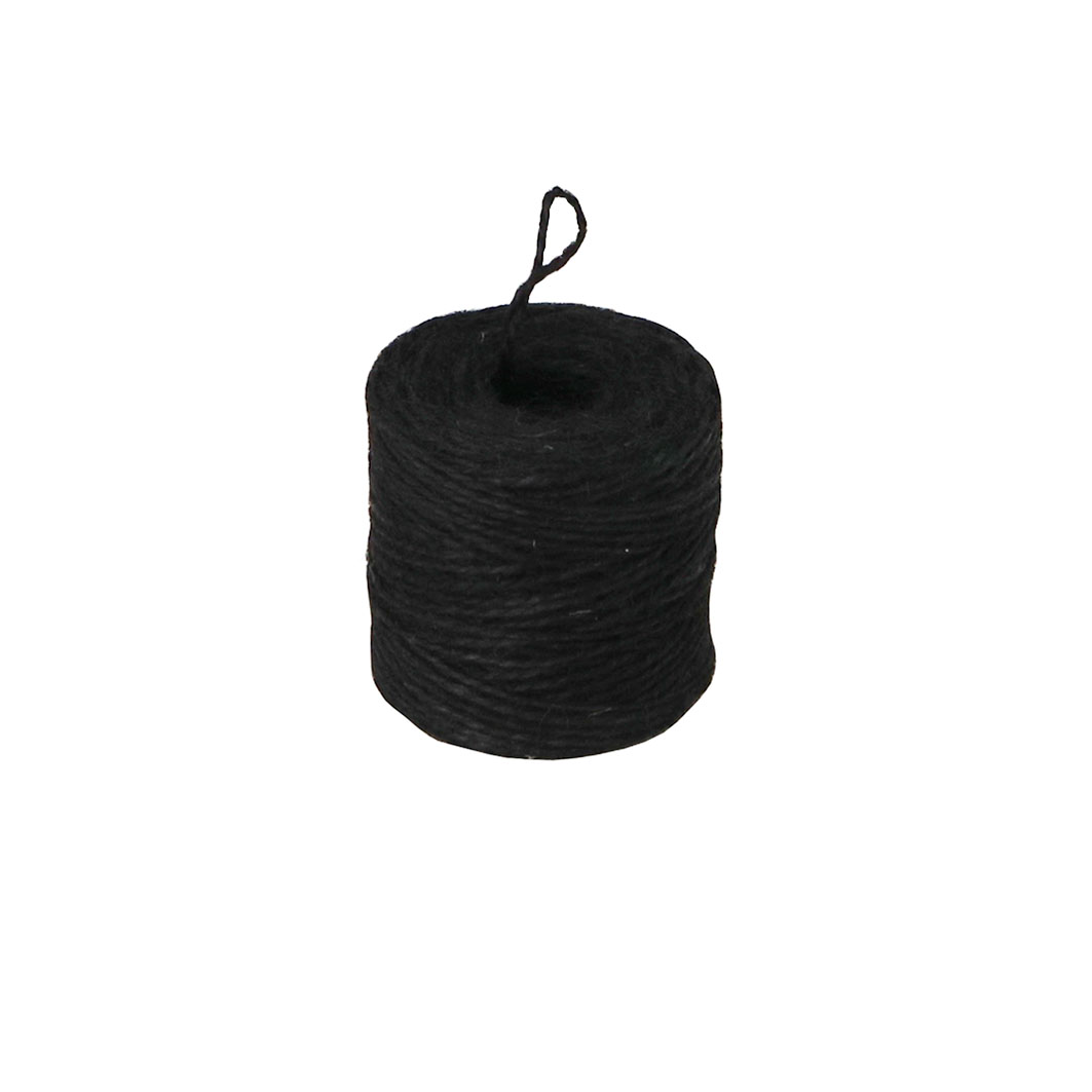 Шпагат джутовый, черный, 5 м