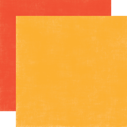 Двусторонний лист бумаги Orange/Red Distressed 30x30 cм от Echo Park