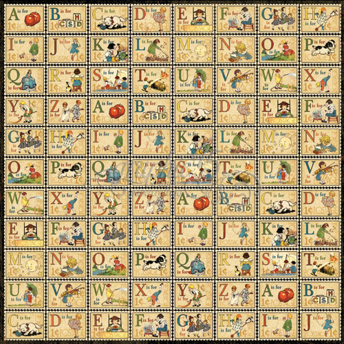 Двусторонняя бумага Grammar School 30x30 см от Graphic 45