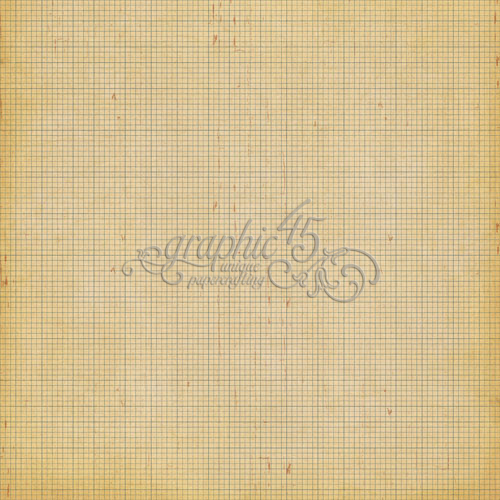 Двусторонняя бумага Grammar School 30x30 см от Graphic 45