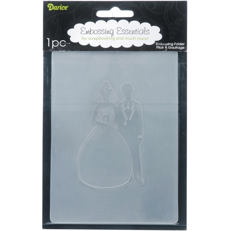 Папка для тиснения Bride/Groom от Darice