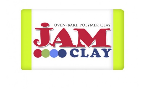 Пластика, Лимонна крапля, 20 г, Jam Clay