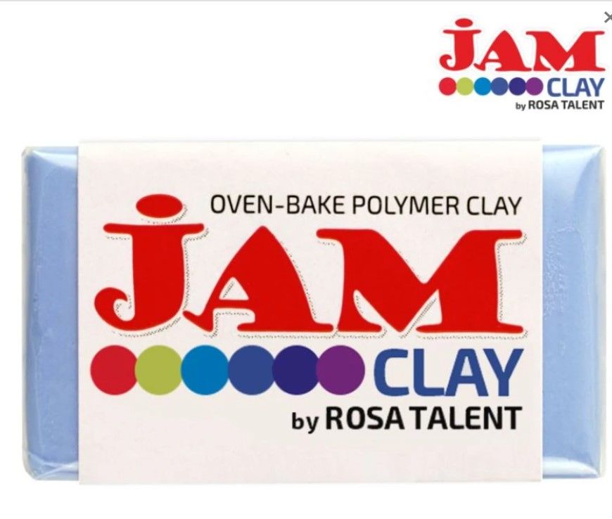 Пластика, Голубой сапфир, 20 г, Jam Clay