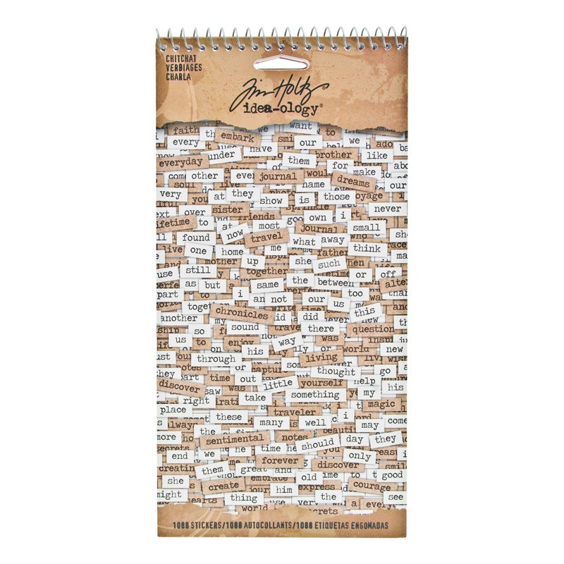 Набор наклеек Chitchat Stickers, Tim Holtz