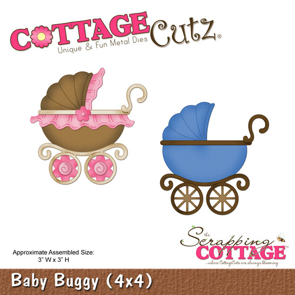 Ніж для вирізання Baby Buggy від CottageCutz